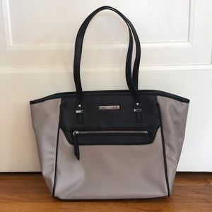 Nine West Black and Tan tote bag 👜